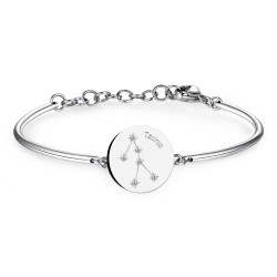 Bracciale Brosway Toro Chakra Zodiaco Costellazioni acciaio oroscopo