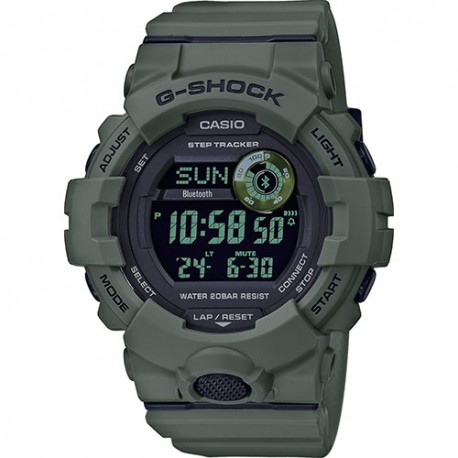 Casio g-shock da uomo bluetooth contapassi digitale crono memoria allarmi 20 bar