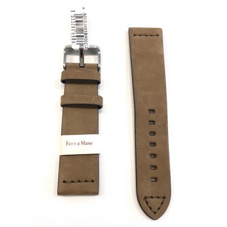 Cinturino orologio Morellato 20-22-24 mm pelle cuoio vintage scamosciata liscia