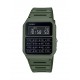 Casio vintage da uomo lcd ca-53w calculator crono watch digitale verde data giorno
