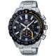 Casio Edifice crono acciaio inox orologio uomo  solare vetro zaffiro garanzia