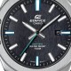 Orologio Casio Edifice in acciaio da uomo elegante datario visibile notte pelle