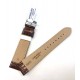 cinturino orologio Morellato in pelle imbottito stampa cocco nero 18 20 22 mm