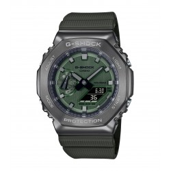 casio g-shock da uomo 2100 limited edition digitale acciaio dorato crono resina