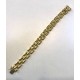 Bracciale donna Etrusca Gioielli maglia morbida panther placcato oro giallo 18 k