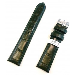 cinturino orologio Morellato in pelle imbottito stampa cocco nero 18 20 22 mm