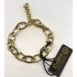 Bracciale da Donna ETRUSCA GIOIELLI a Catena Placcata ORO GIALLO 18 KT cm. 19
