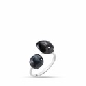 ANELLO GEMMA in ARGENTO 925%, CRISTALLO CAT EYE - SAKK33014