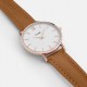 Cluse Minuit CLUCL30021 Rose Gold White Caramel