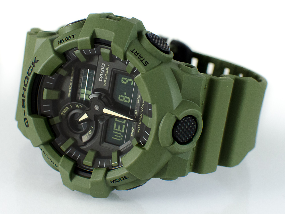 casio g shock verde