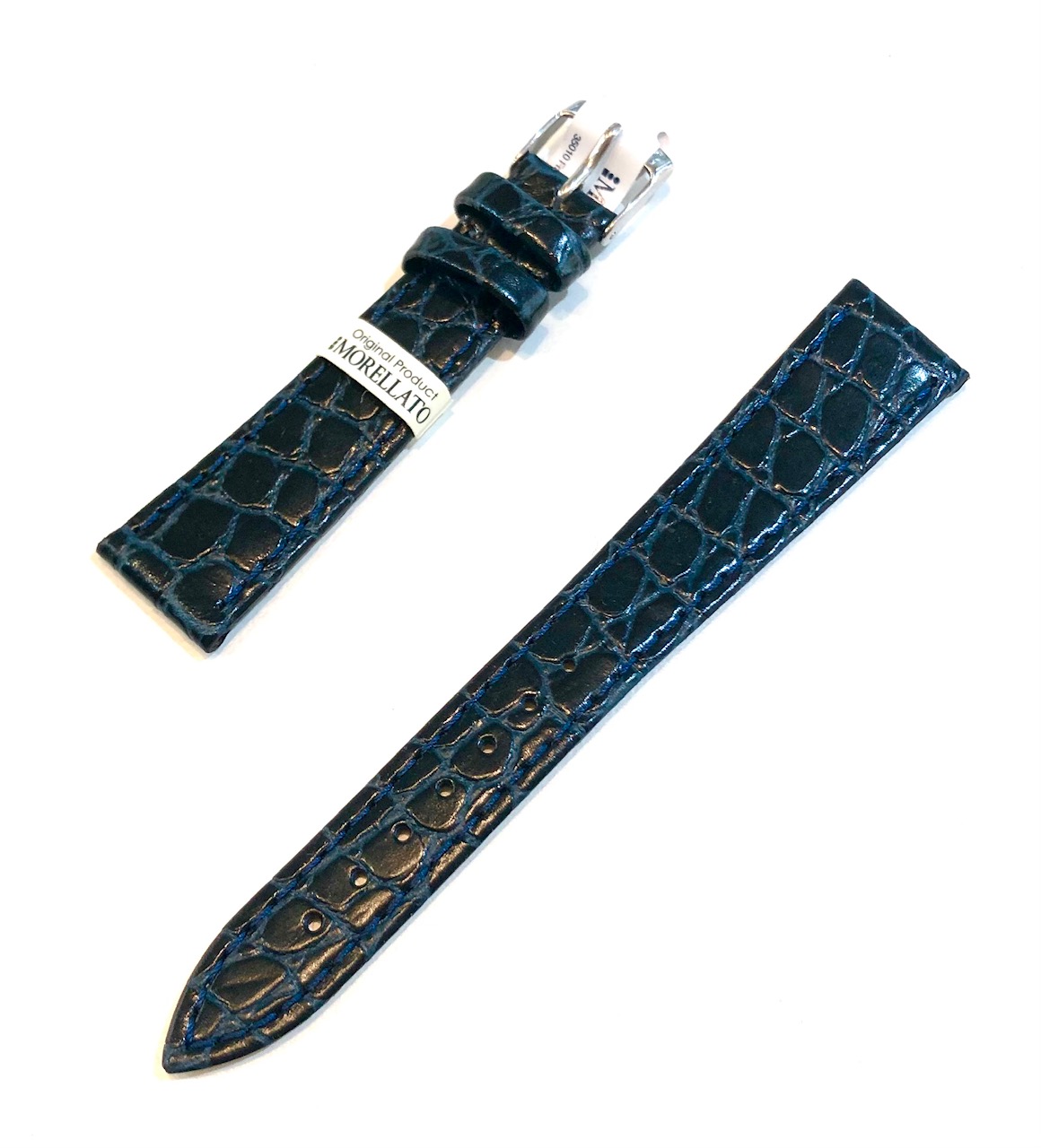  Bracelet de montre homme Morellato en cuir imprimé crocodile 